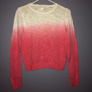 Pink Ombré sweater